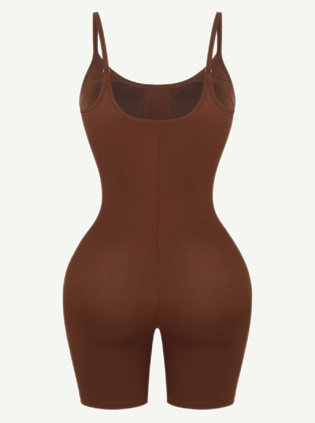 Mid-Thigh Fitness & Shaping Breathable Romper
