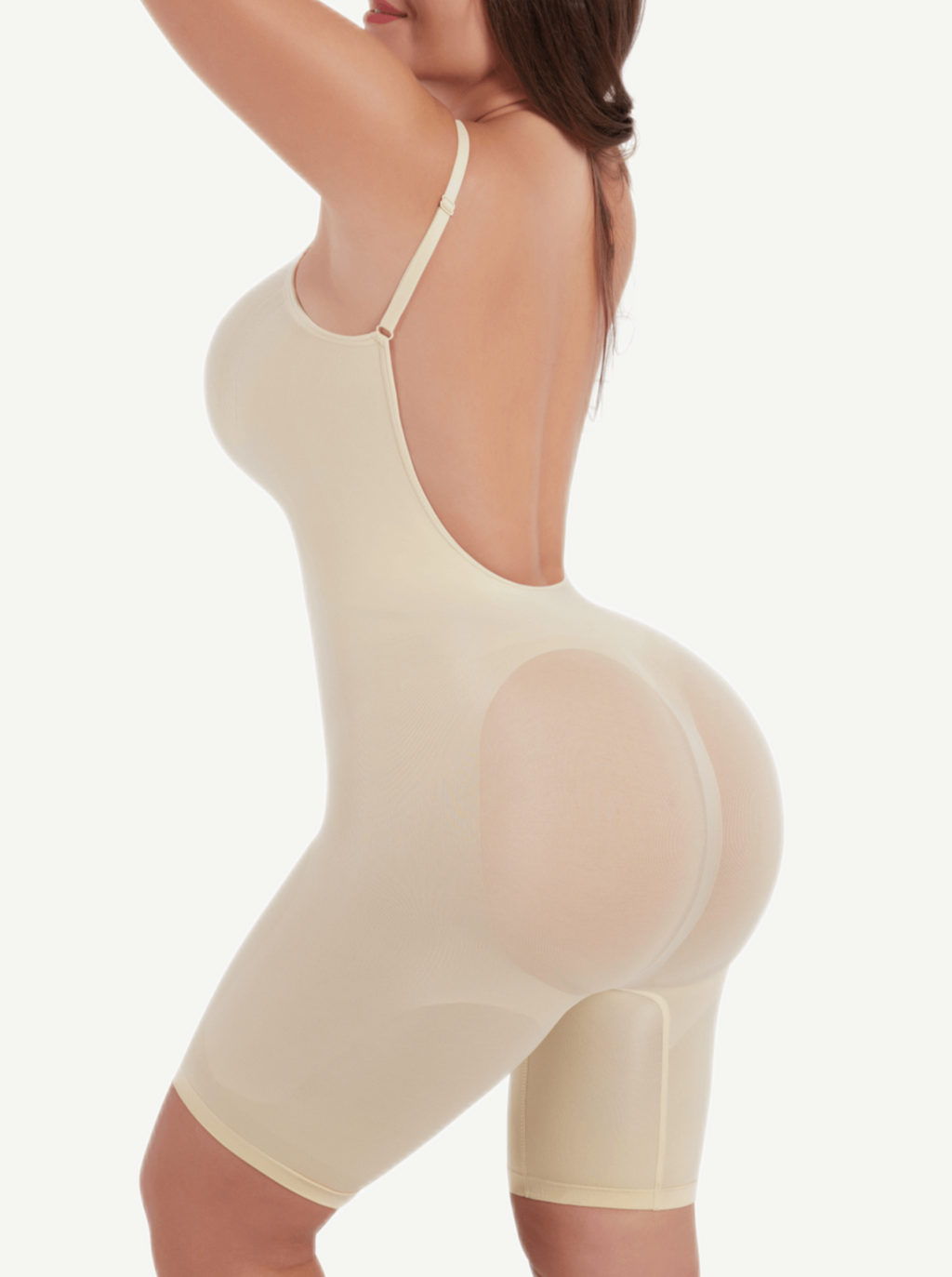 Seamless Scultp Covered Open-Back