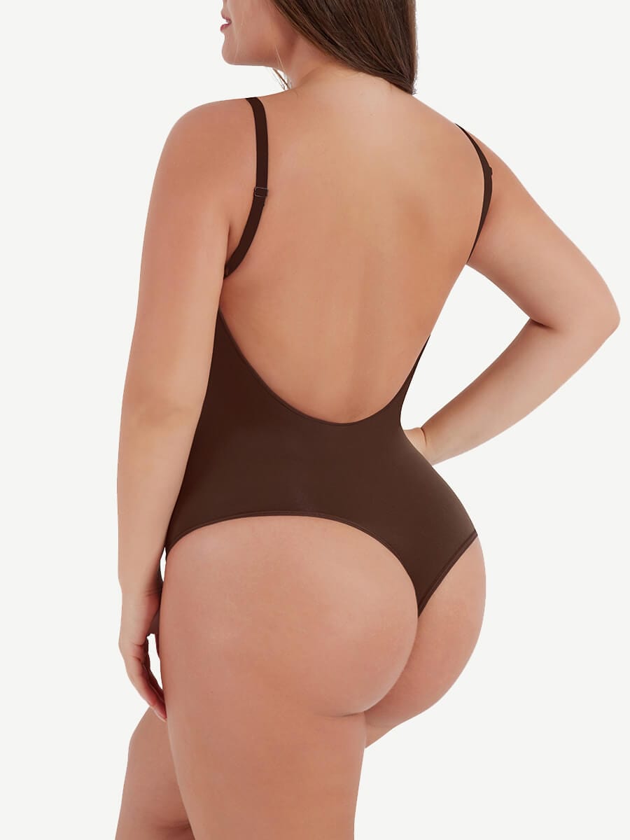 Seamless Scultp Cover-Breast Open-Back