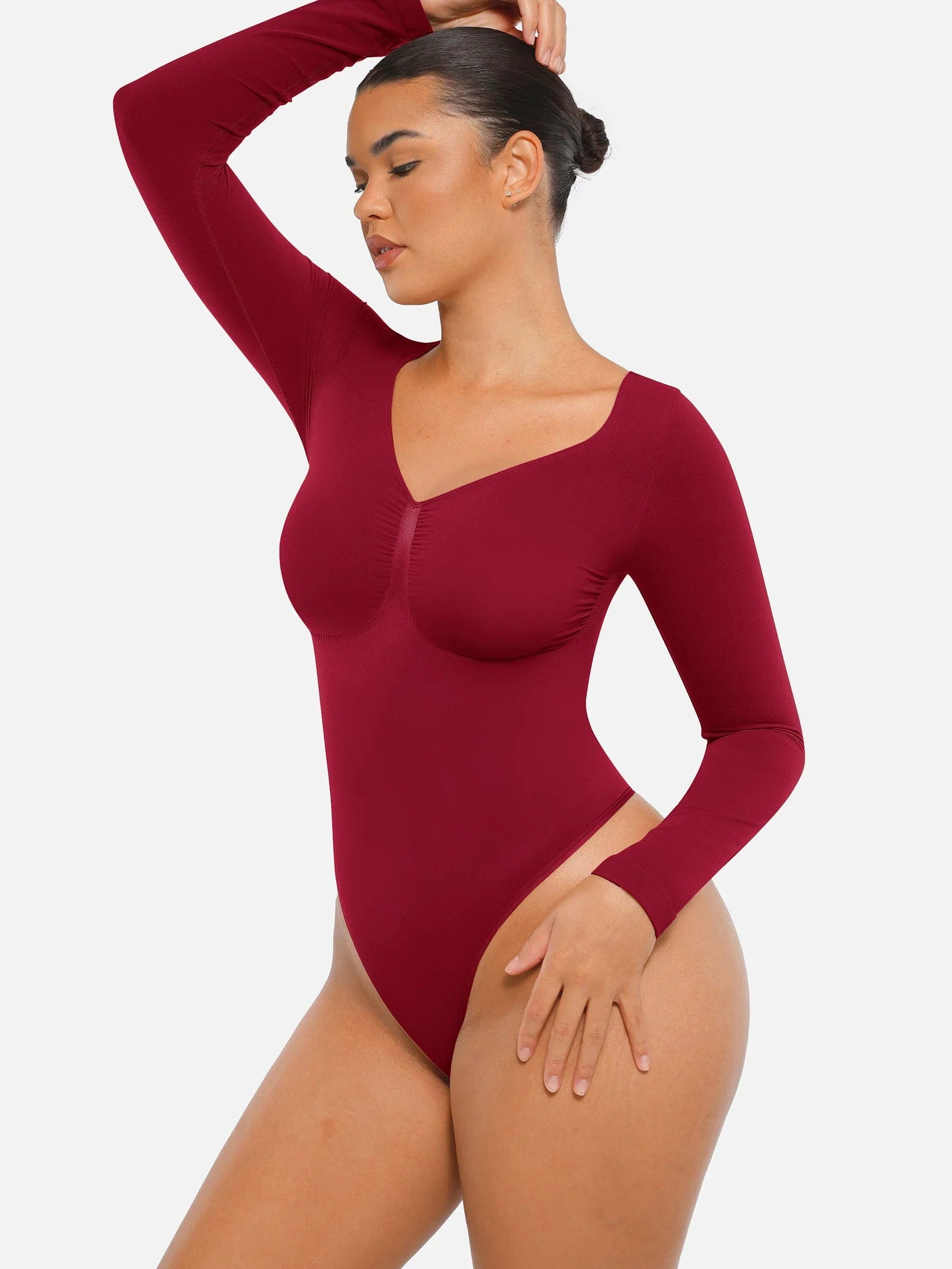 Seamless Long Sleeve Control Bodysuit