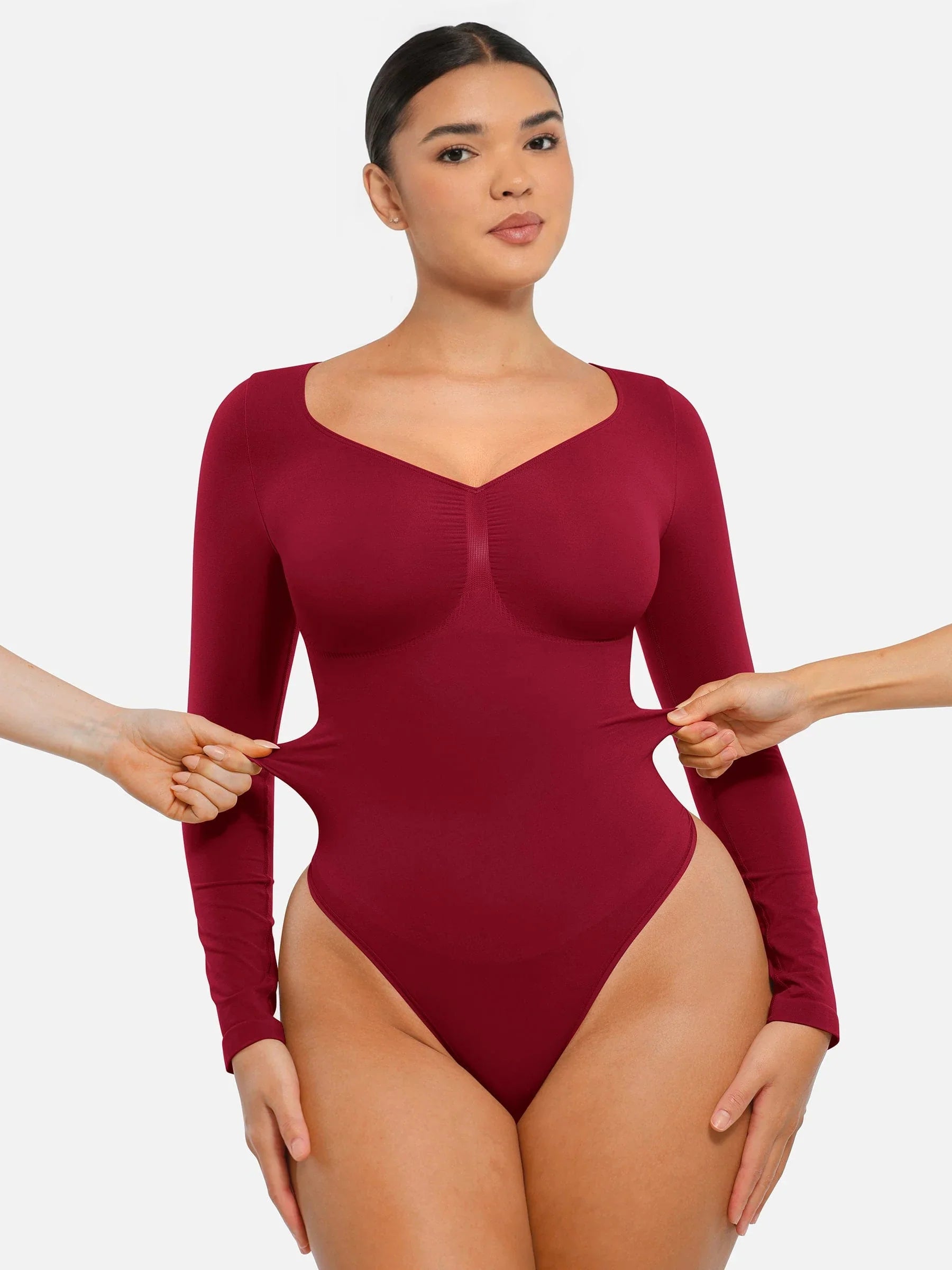 Seamless Long Sleeve Control Bodysuit