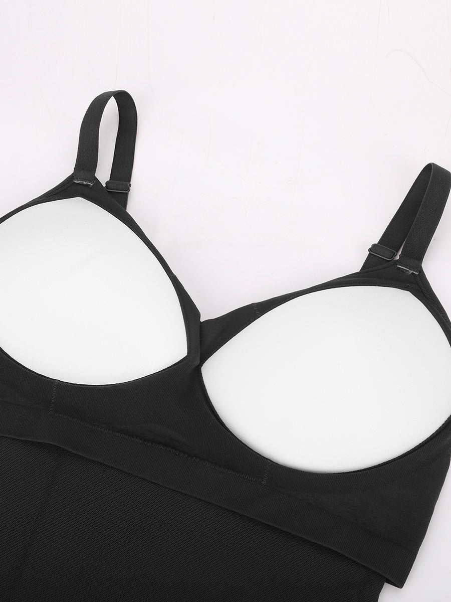 Seamless Built-in Bra Bodysuit