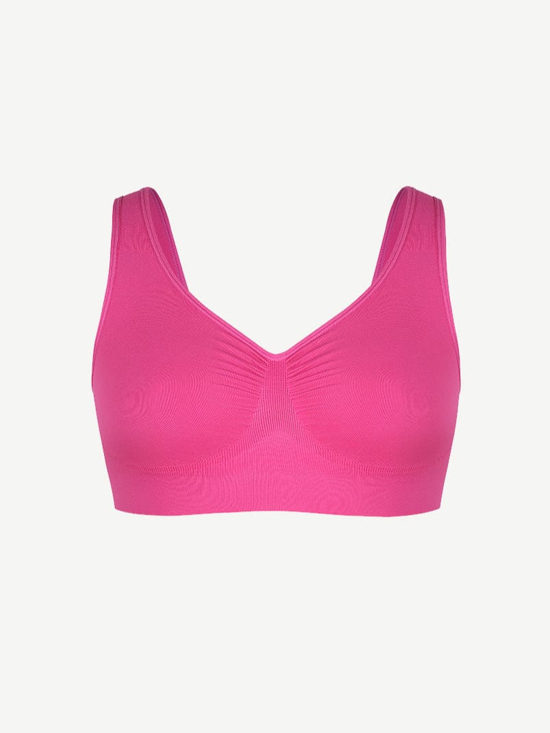 Seamless Shaping Bust Support Wider Back Bra