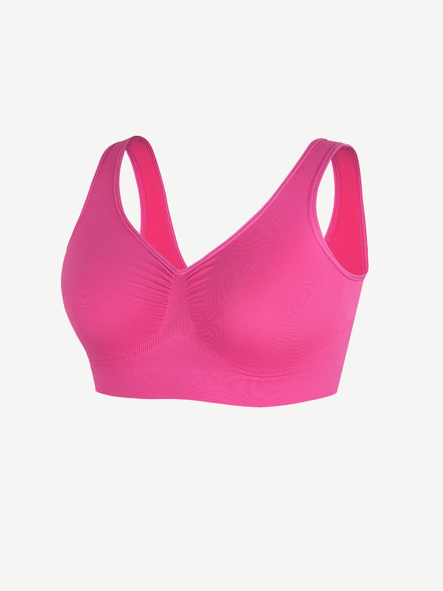 Seamless Shaping Bust Support Wider Back Bra