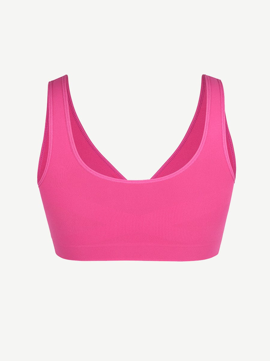 Seamless Shaping Bust Support Wider Back Bra