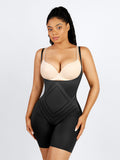 Liquid Open-Bust Mid-Thigh Shaping Boyshort Shapewear