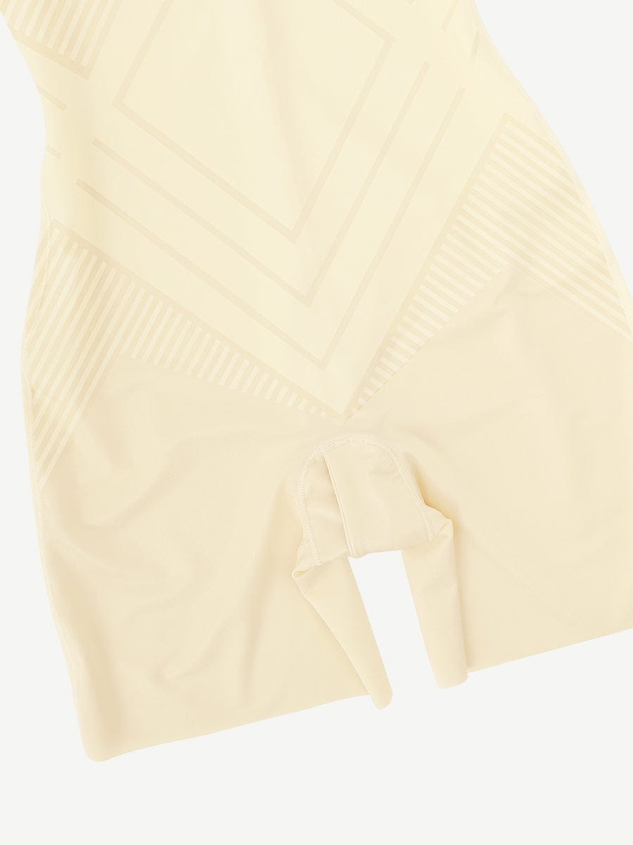 Liquid Open-Bust Mid-Thigh Shaping Boyshort Shapewear