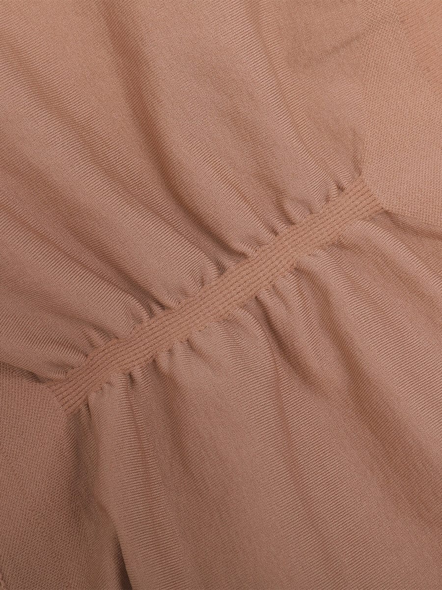 Seamless High-Waist Antibacterial Peach Hip Brief