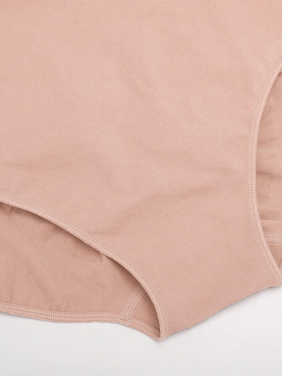 Seamless High-Waist Antibacterial Peach Hip Brief