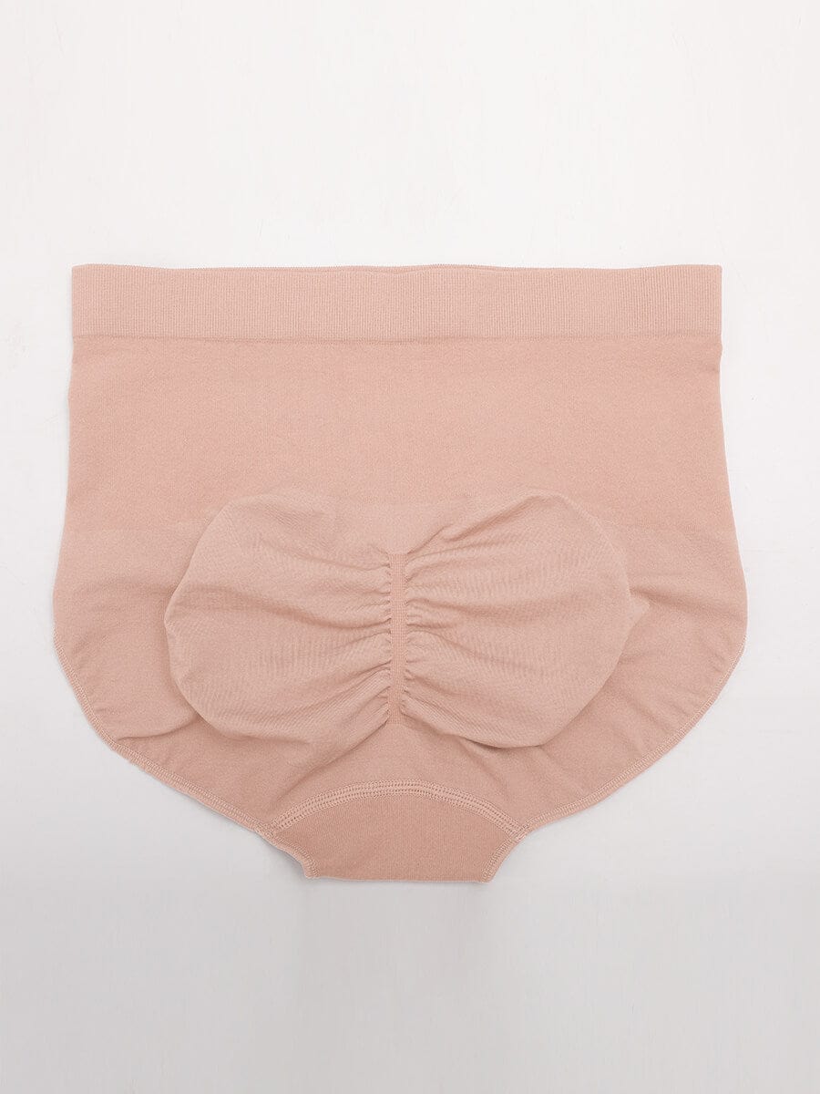Seamless High-Waist Antibacterial Peach Hip Brief