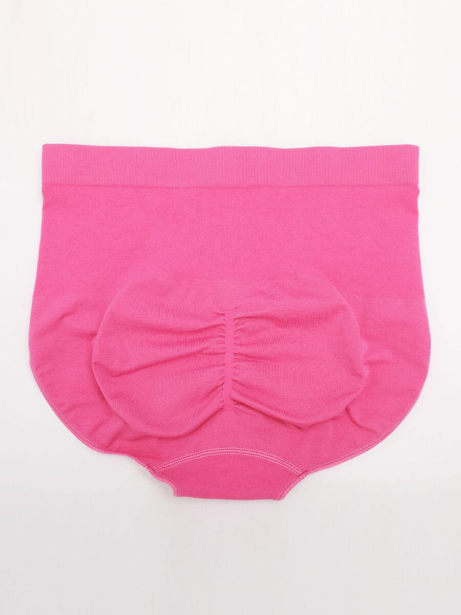 Seamless High-Waist Peach Hip Brief
