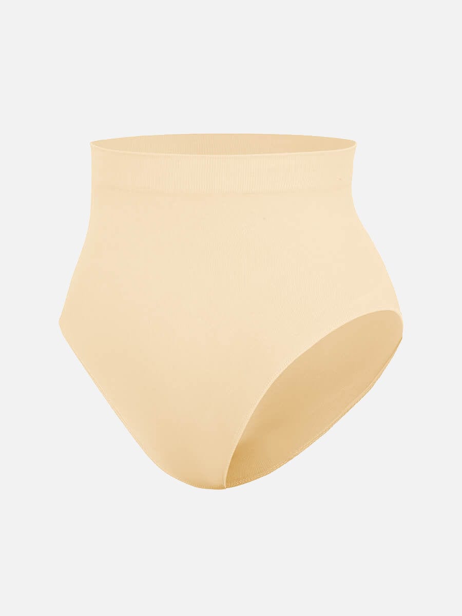 Seamless High-Waist Antibacterial Peach Hip Brief