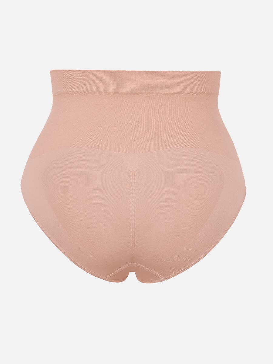 Seamless High-Waist Antibacterial Peach Hip Brief