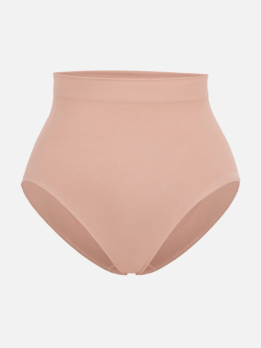 Seamless High-Waist Antibacterial Peach Hip Brief