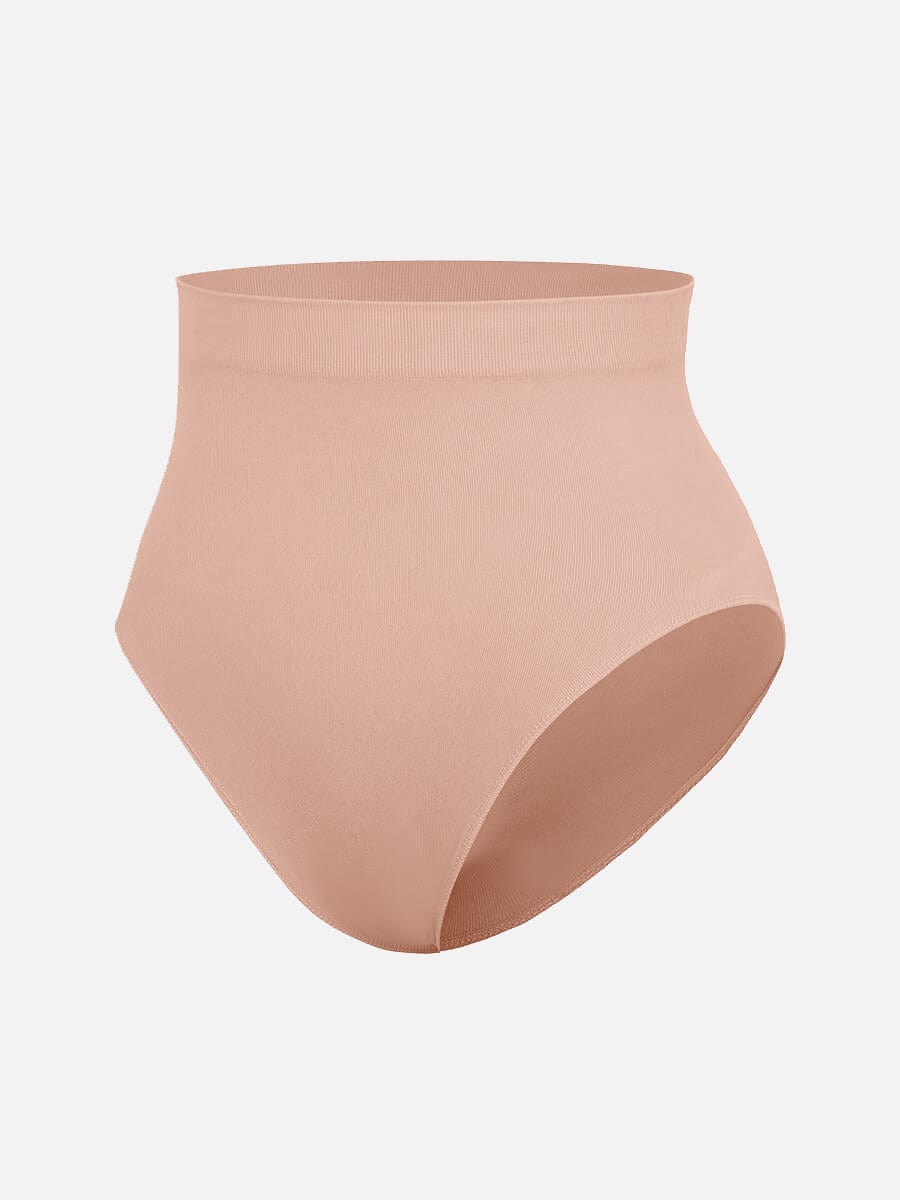 Seamless High-Waist Antibacterial Peach Hip Brief