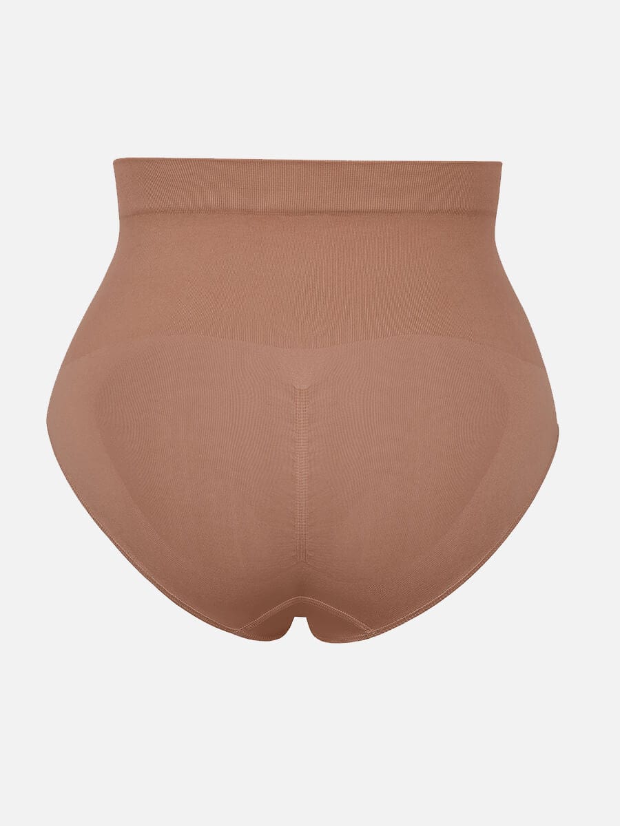 Seamless High-Waist Antibacterial Peach Hip Brief