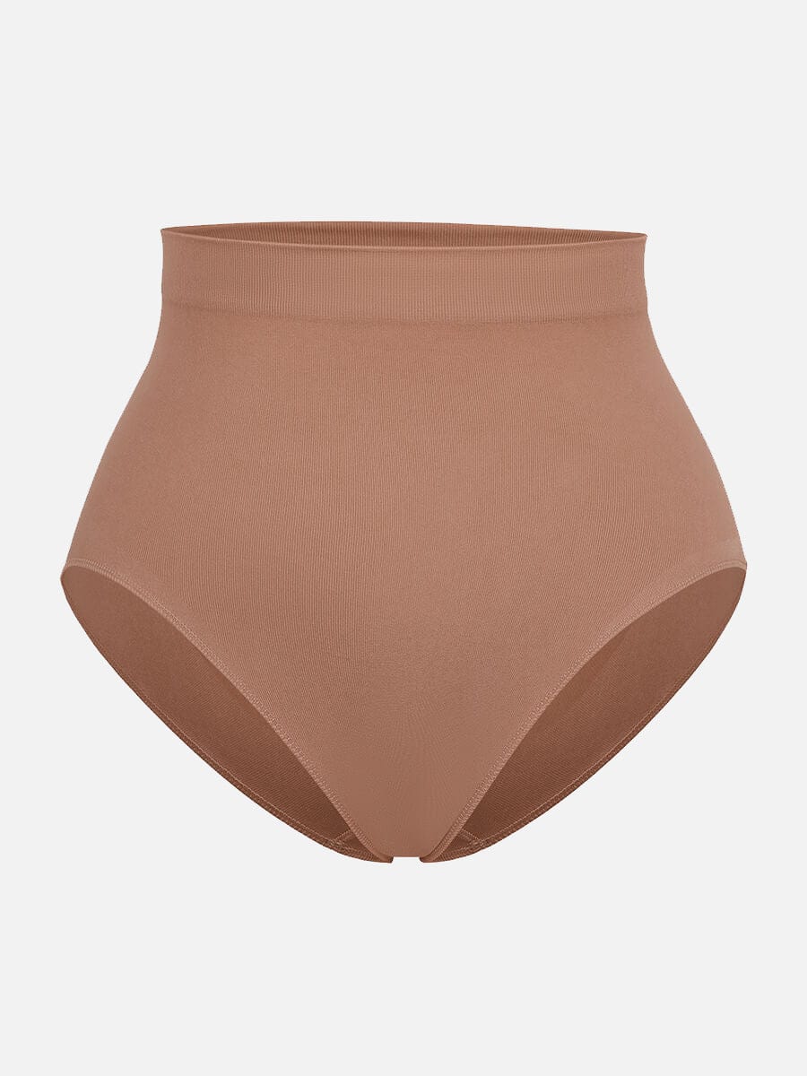 Seamless High-Waist Antibacterial Peach Hip Brief