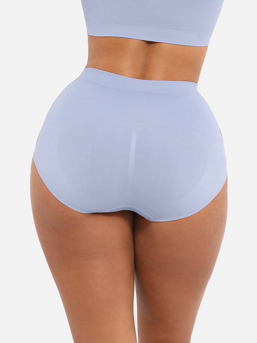 Seamless High-Waist Peach Hip Brief