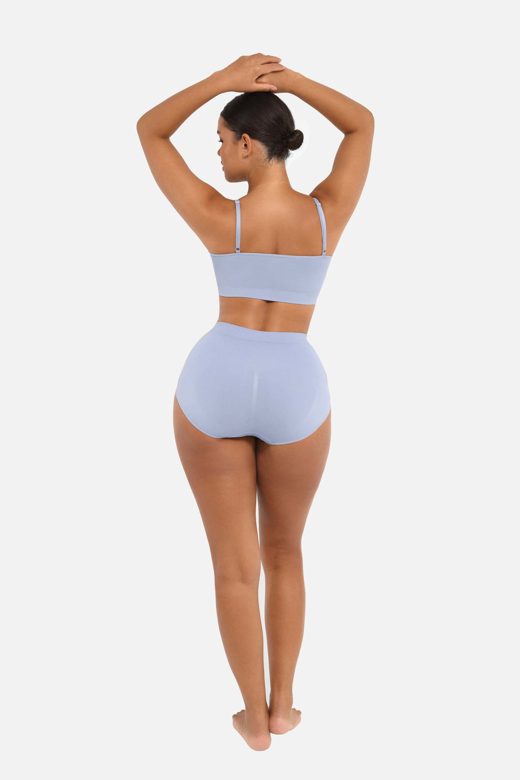 Seamless High-Waist Peach Hip Brief
