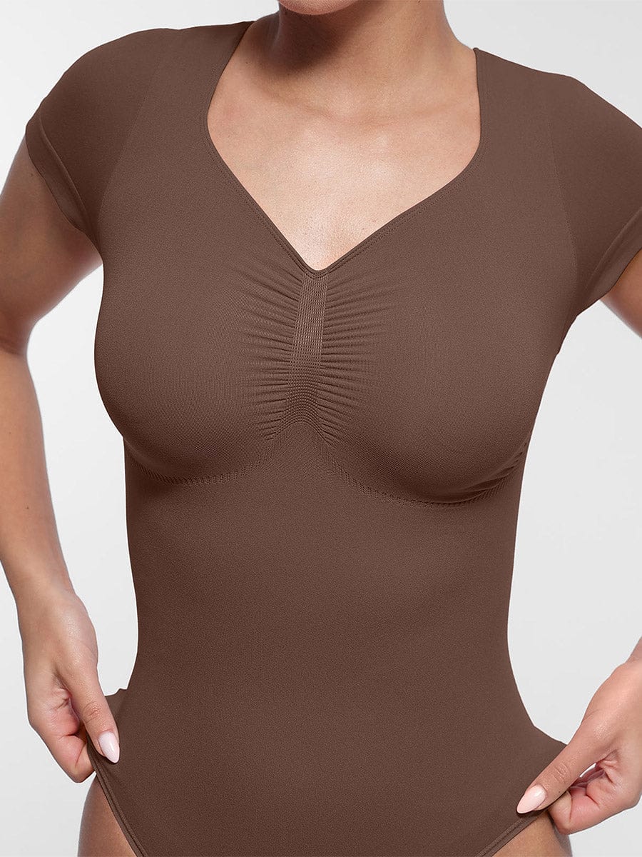 Seamless Bust Support Bodysuit