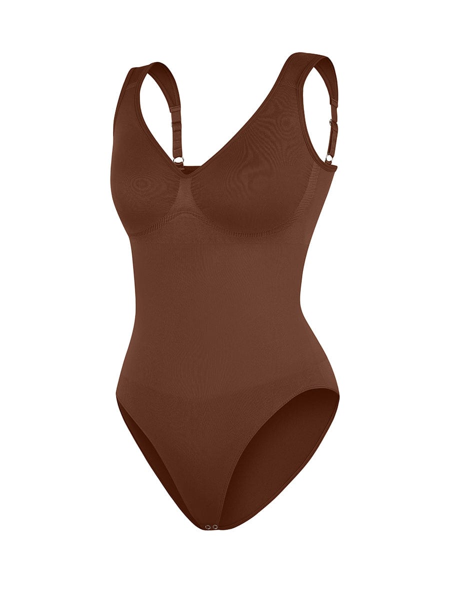 Seamless Diamond Neck Bodysuit