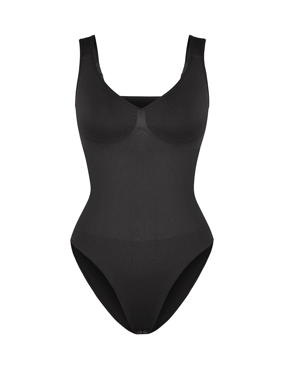 Seamless Diamond Neck Bodysuit