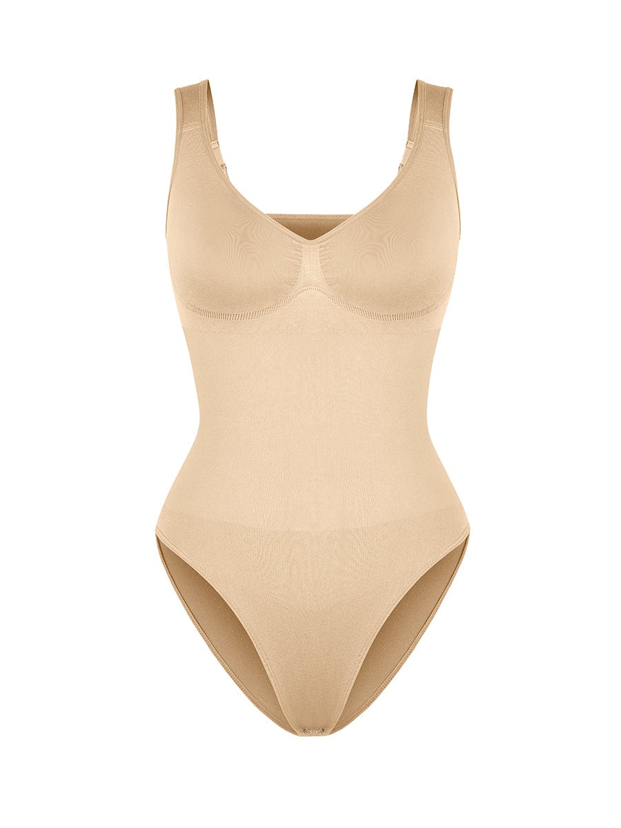Seamless Diamond Neck Bodysuit