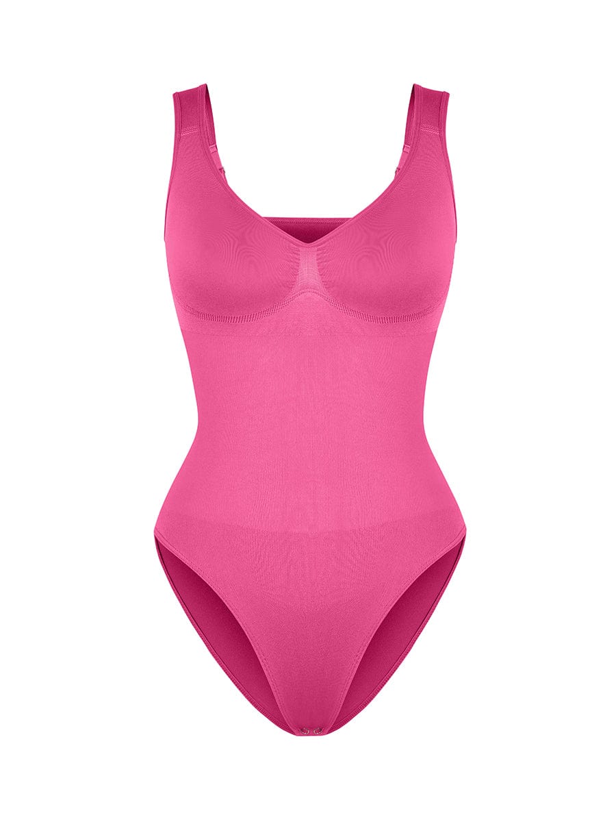Seamless Diamond Neck Bodysuit