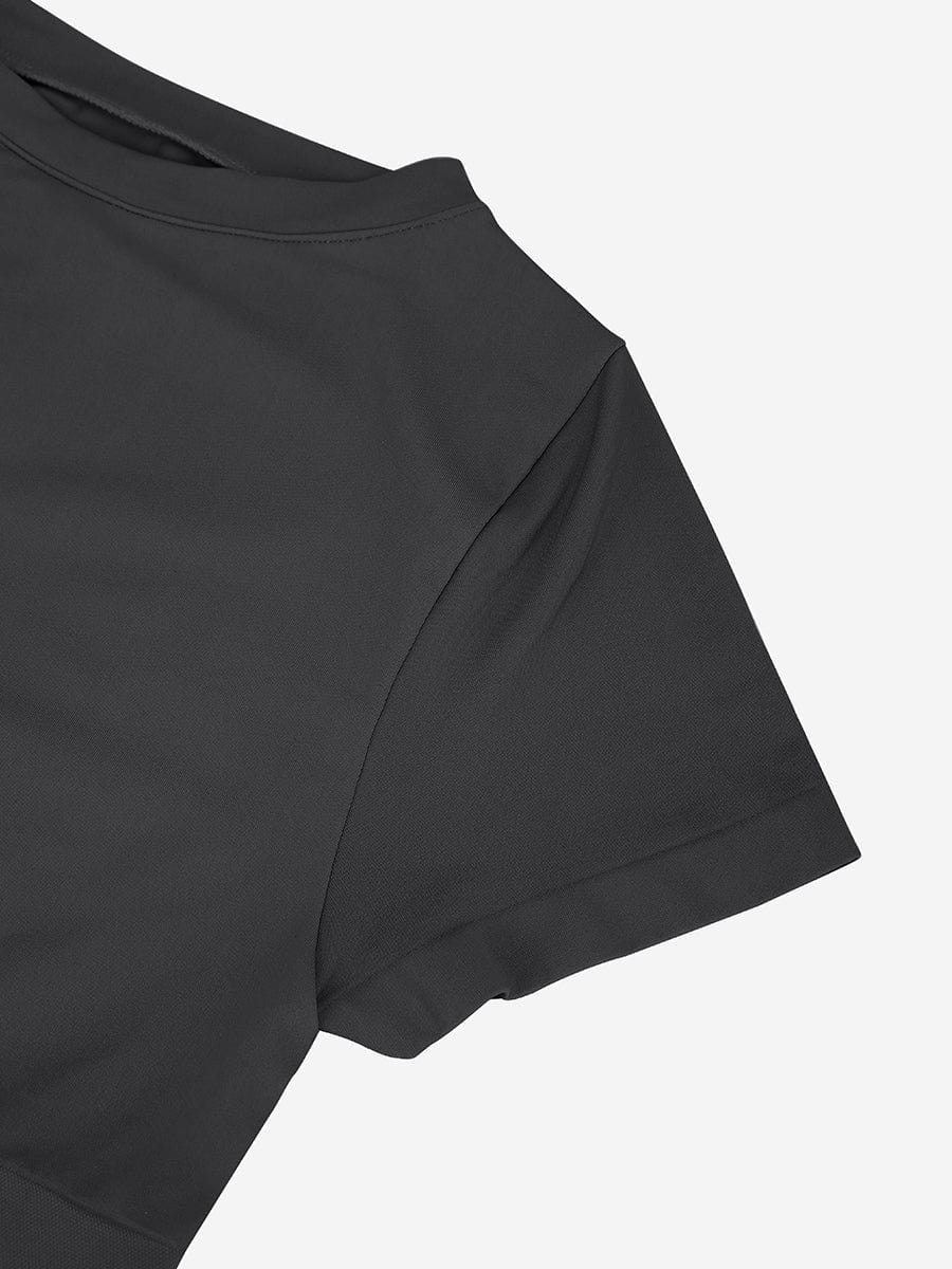 Seamless Short Sleeve Shaping Hip Bodysuit