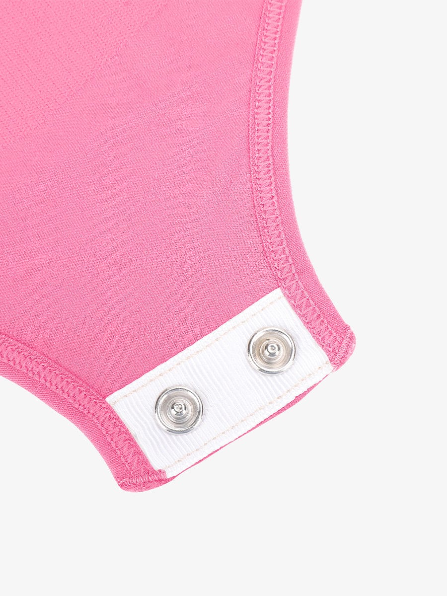 Seamless Short Sleeve Shaping Hip Bodysuit