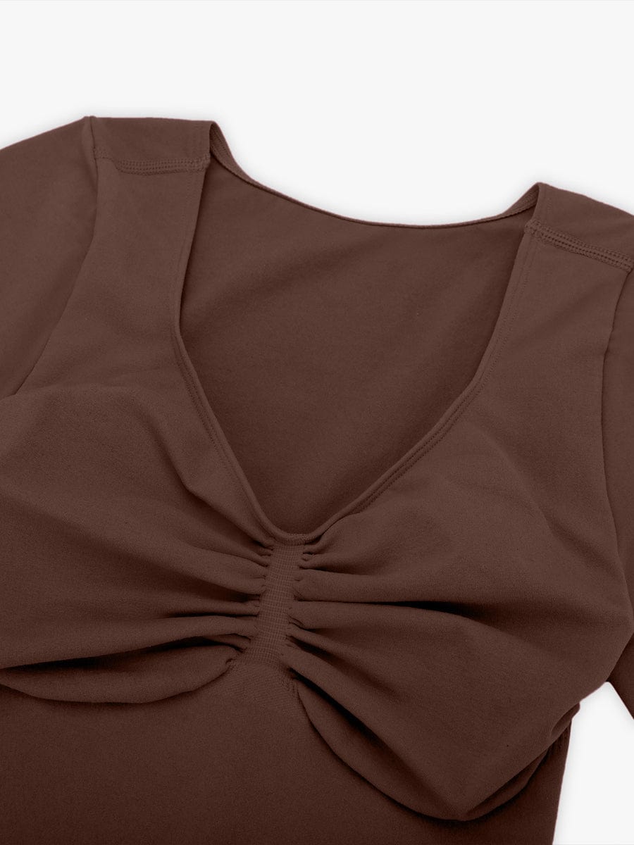 Seamless Bust Support Bodysuit