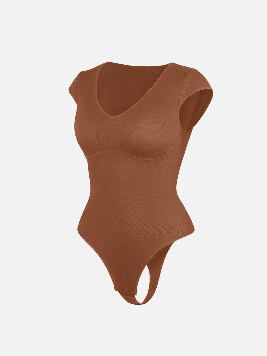 Seamless Deep V Waist Bodysuit