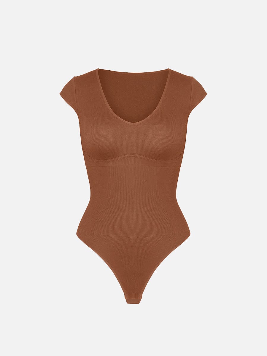 Seamless Deep V Waist Bodysuit