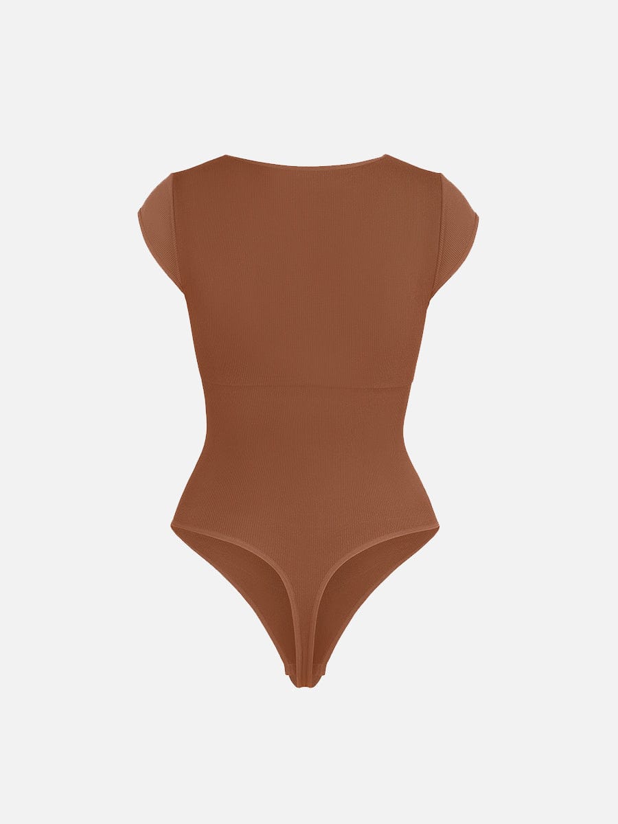 Seamless Deep V Waist Bodysuit