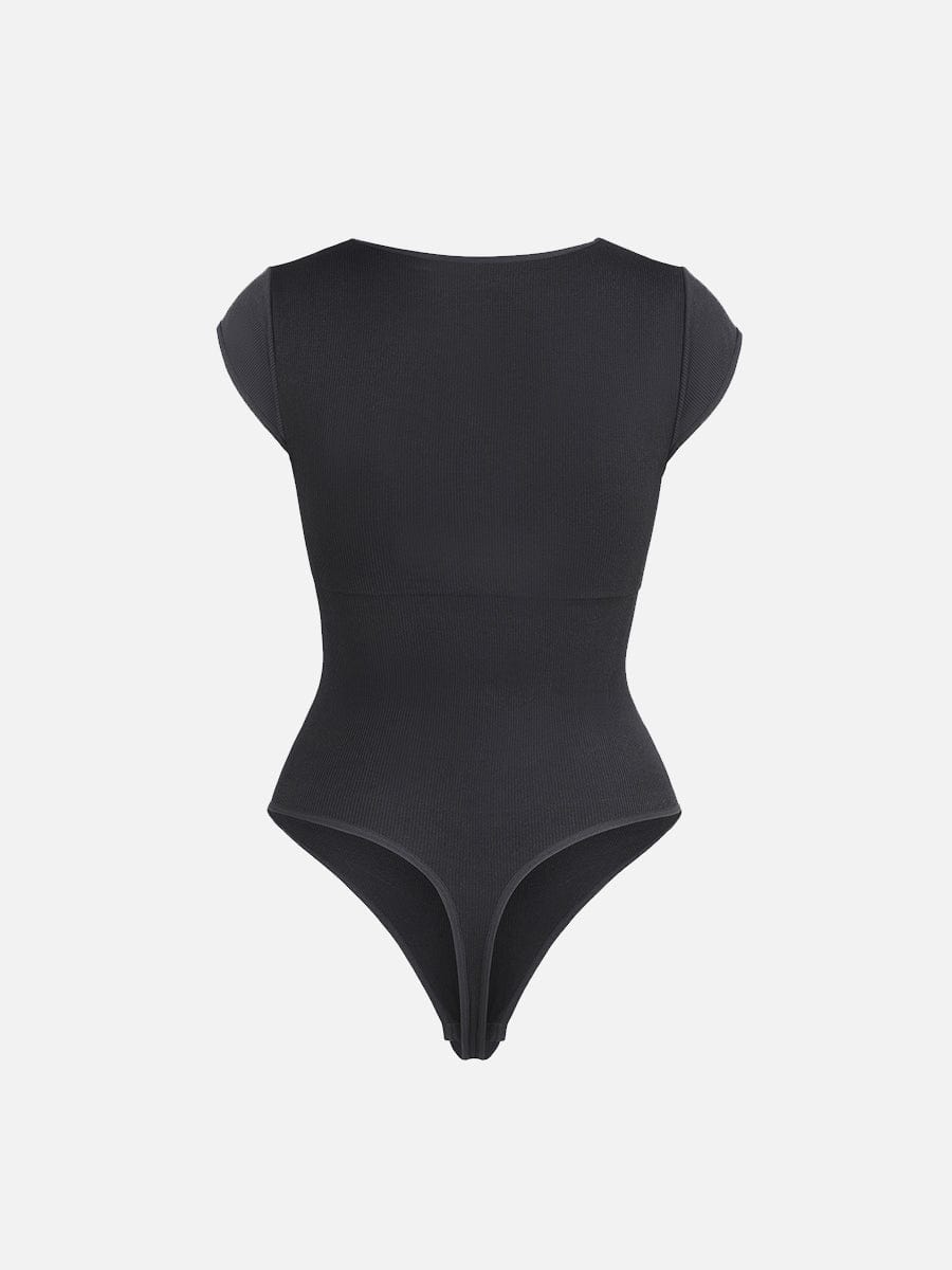 Seamless Deep V Waist Bodysuit