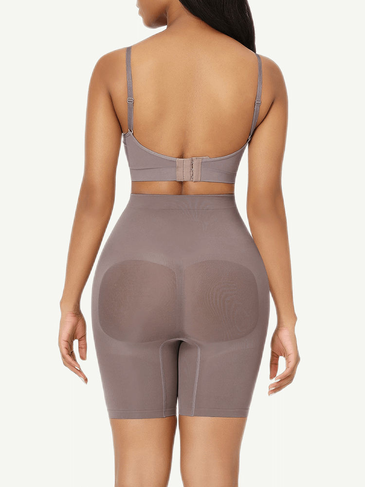 High Waist Seamless Scultp Butt Lifter Shorts