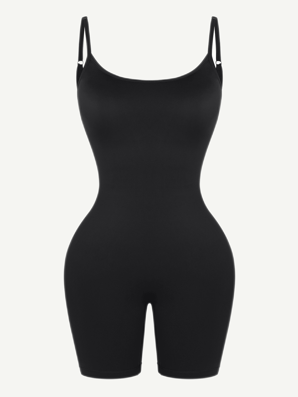 Mid-Thigh Fitness & Shaping Breathable Romper
