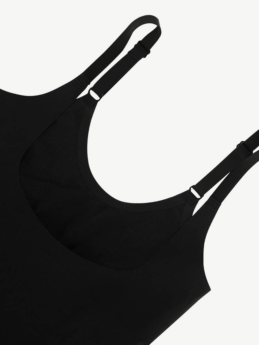 Seamless Open-Bust Bodysuit