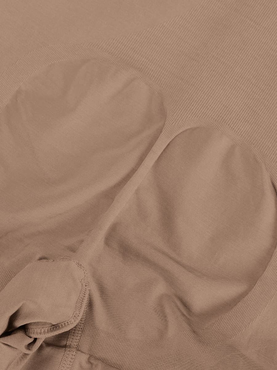 Seamless Open-Bust Bodysuit