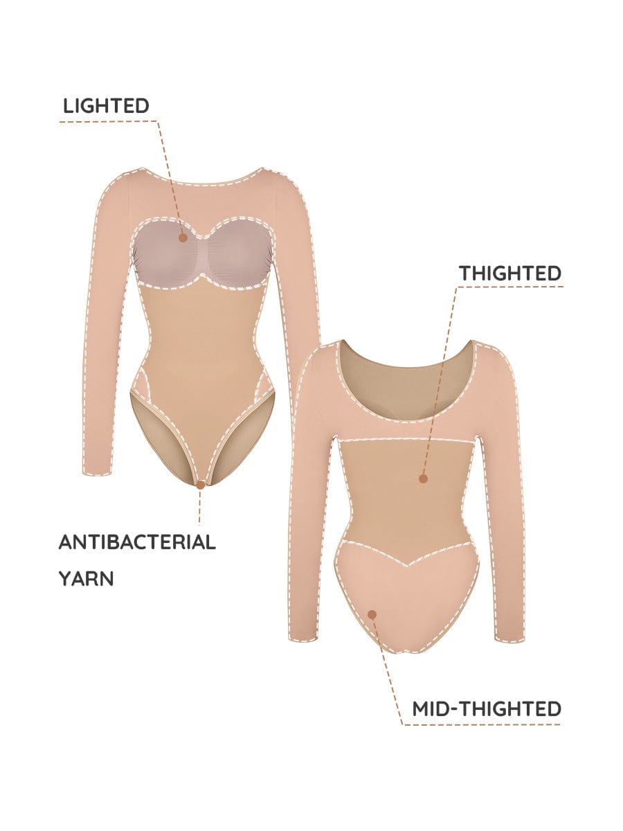Seamless Bust Support Waist Cinching