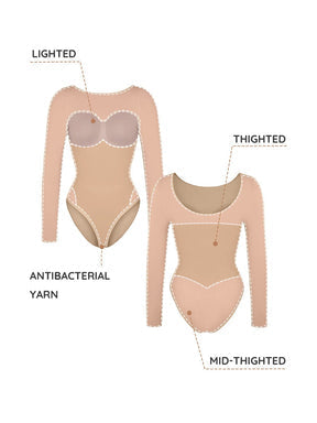 Seamless Bust Support Waist Bodysuit