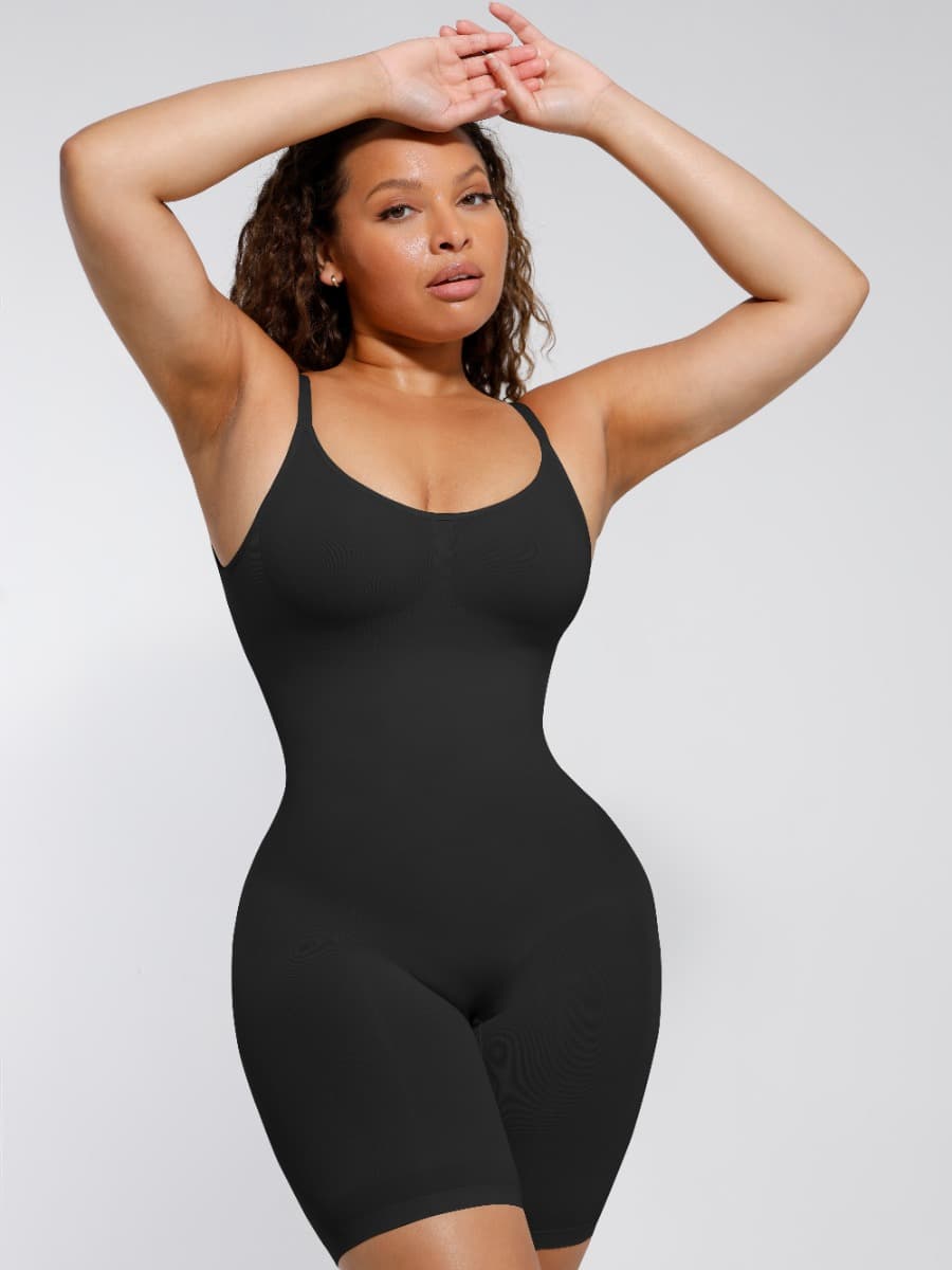 Seamless Scultp Covered Open-Back