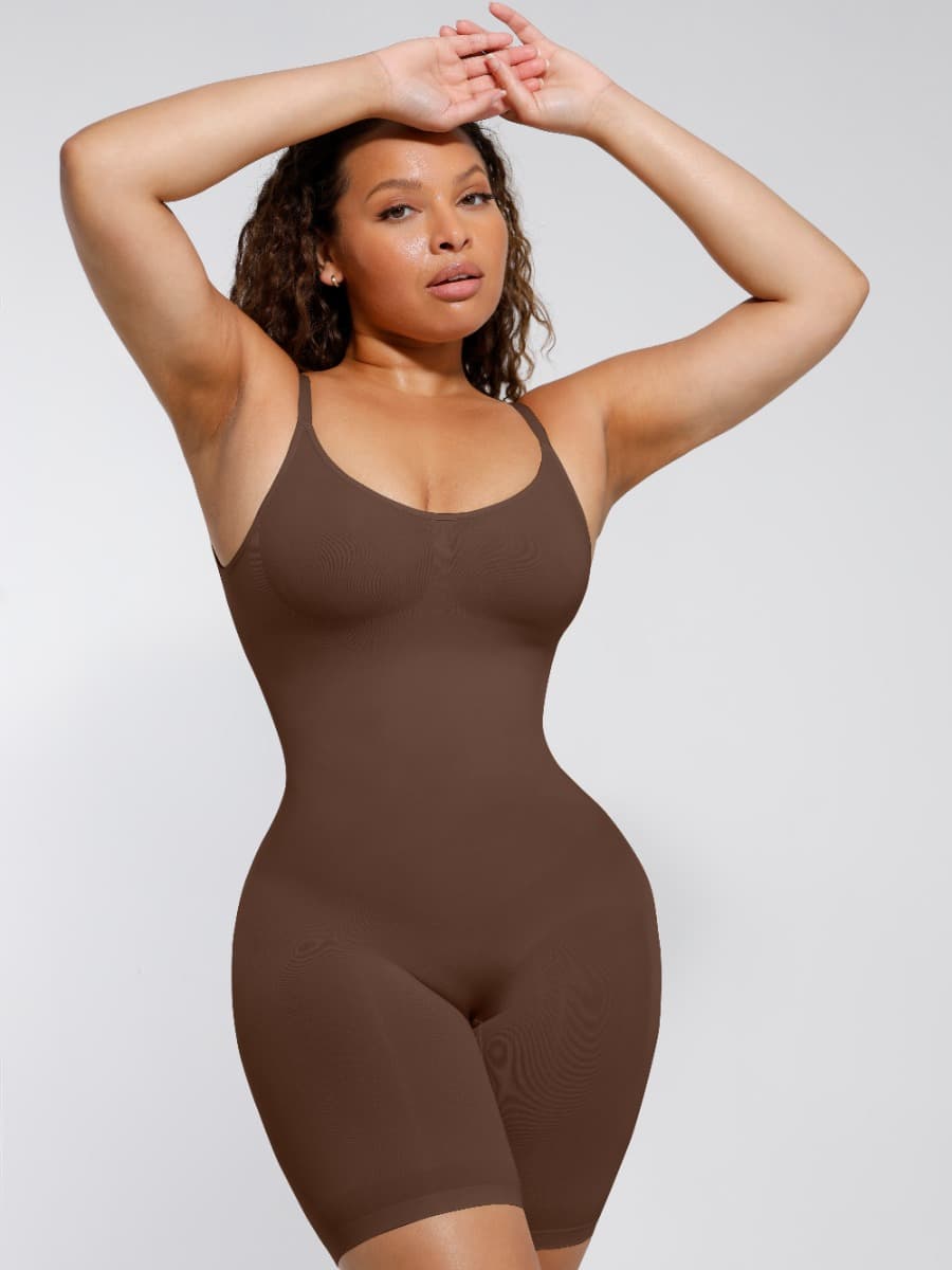 Seamless Scultp Covered Open-Back