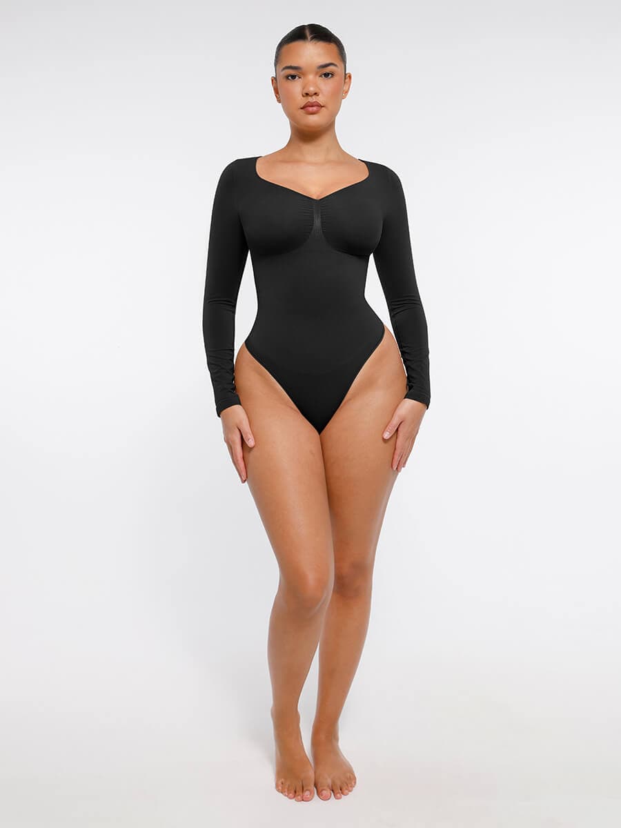 Seamless Long Sleeve Control Bodysuit