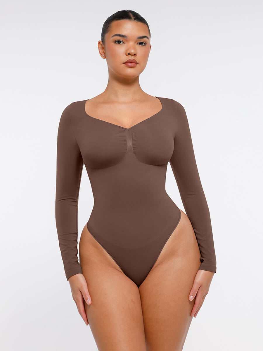 Seamless Long Sleeve Control Bodysuit