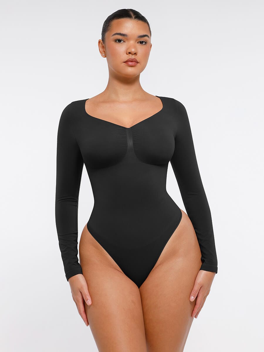 Seamless Long Sleeve Control Bodysuit