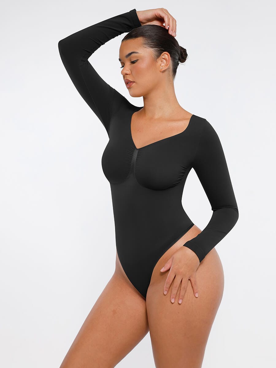 Seamless Long Sleeve Control Bodysuit