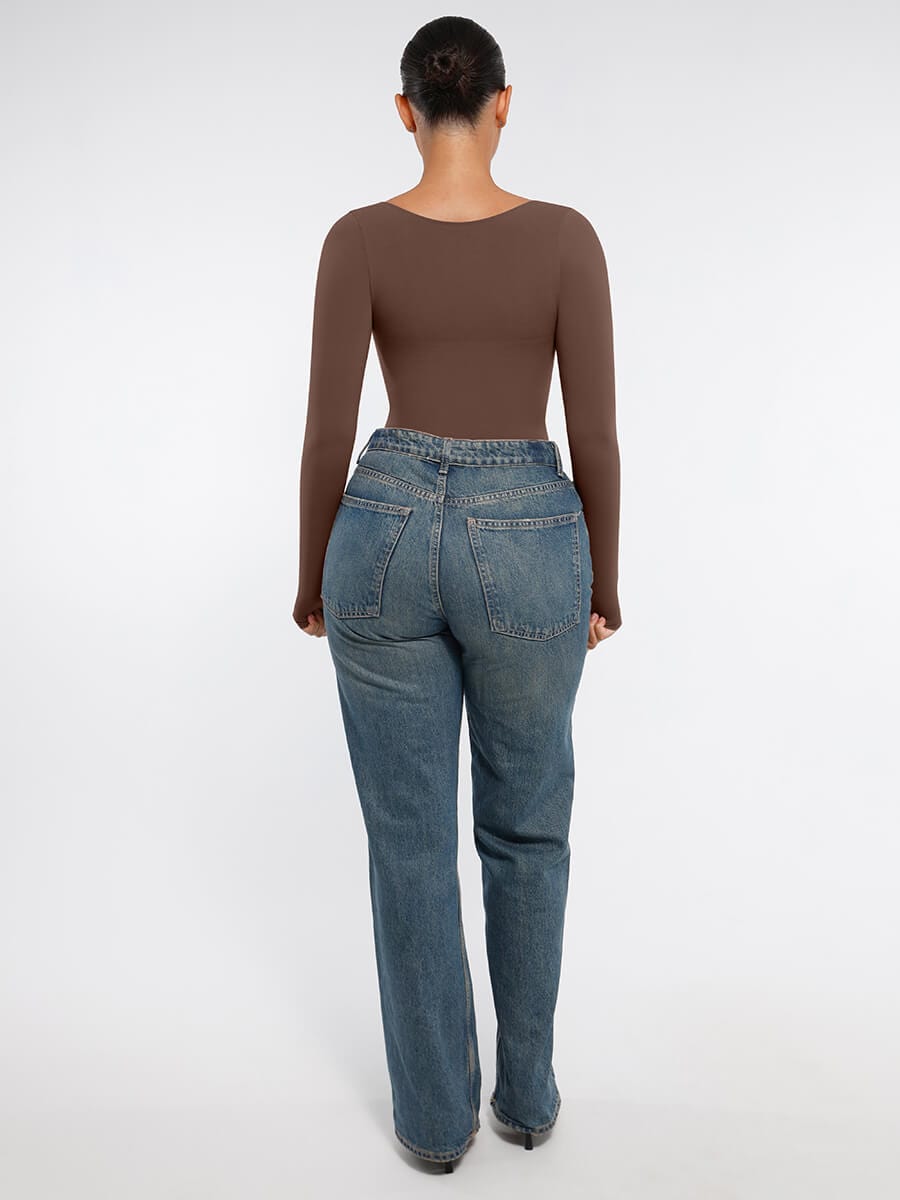 Seamless Long Sleeve Control Bodysuit