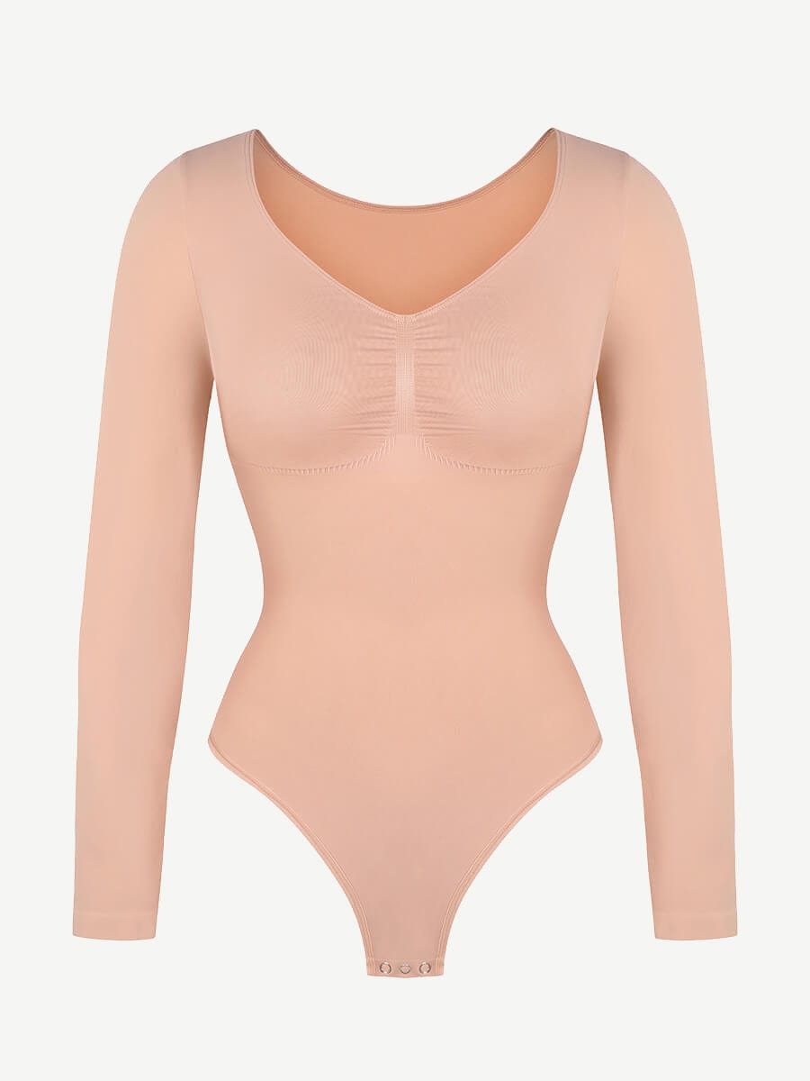 Seamless Long Sleeve Control Bodysuit