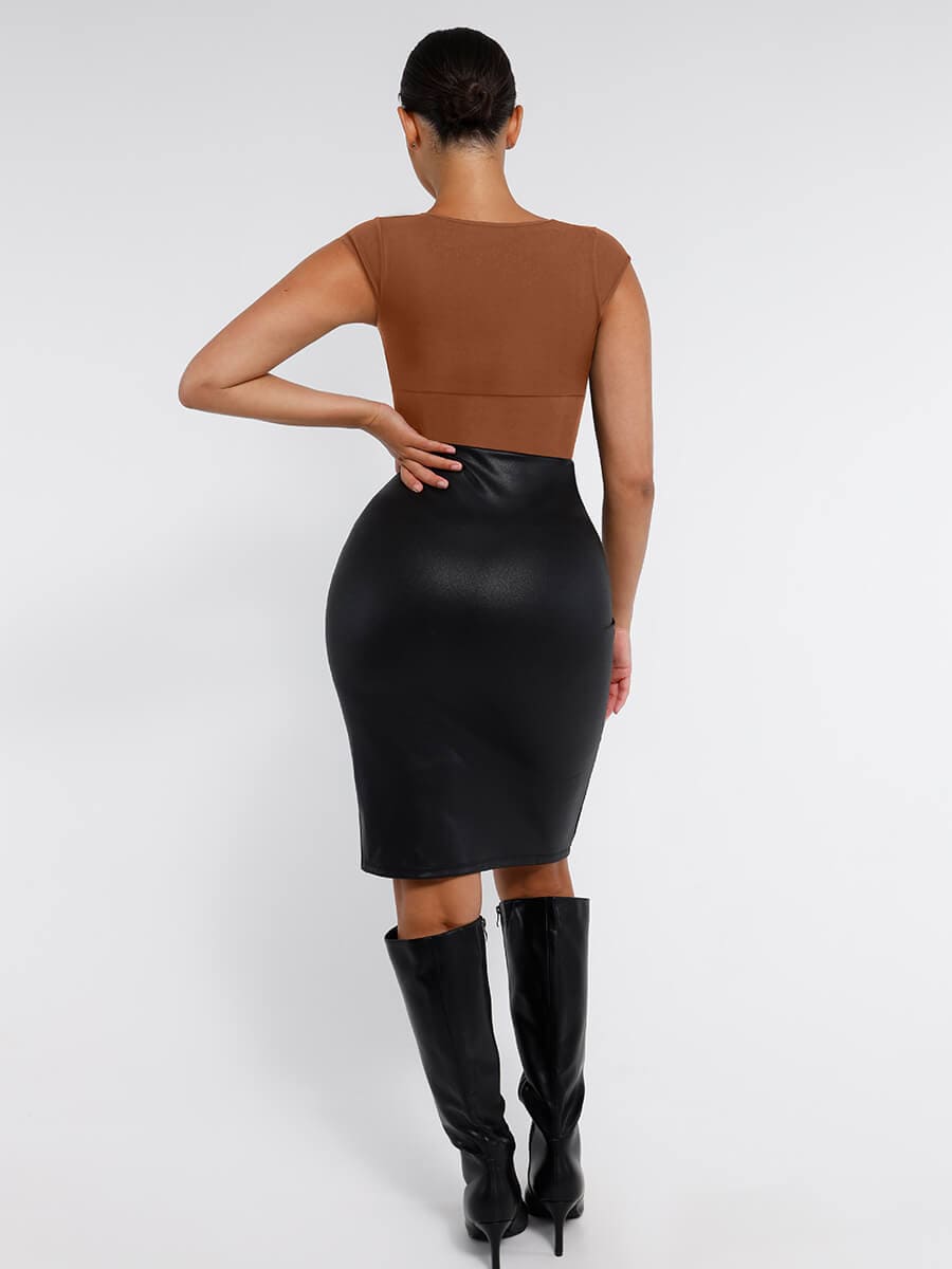 Seamless Deep V Waist Bodysuit